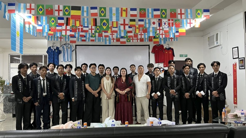Meraki Entertainment Nagaland conducted the Subtitle Contest for Mr Dimapur Season 6 at Game Hive, Chümoukedima